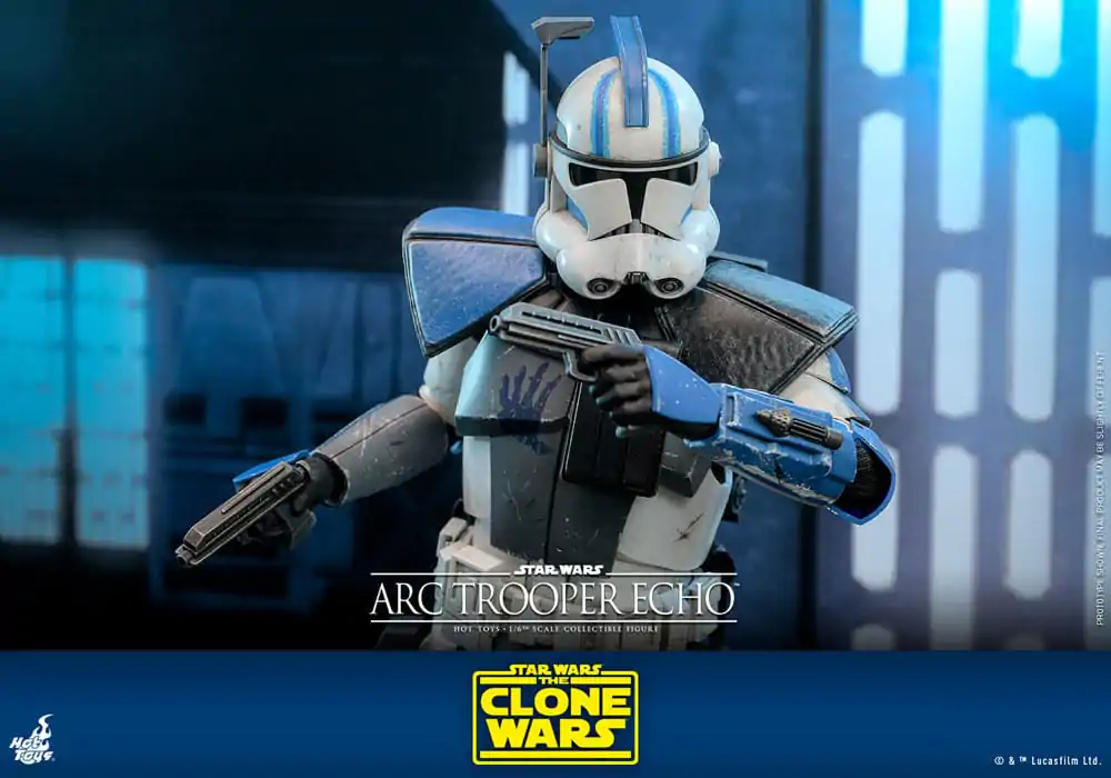 Star Wars: The Clone Wars Figurka Akcji 1/6 Arc Trooper Echo 30 cm zdjęcie produktu