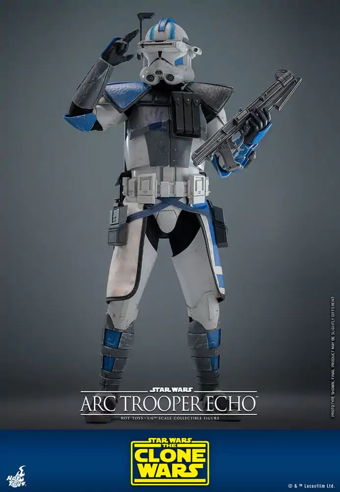 Star Wars: The Clone Wars Figurka Akcji 1/6 Arc Trooper Echo 30 cm zdjęcie produktu