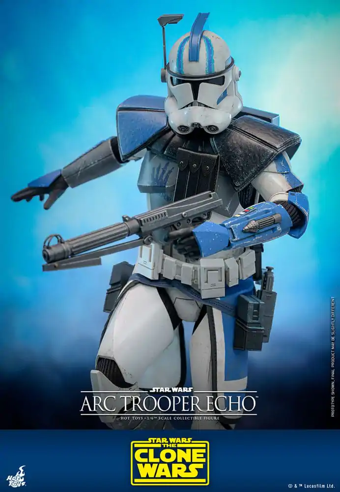 Star Wars: The Clone Wars Figurka Akcji 1/6 Arc Trooper Echo 30 cm zdjęcie produktu