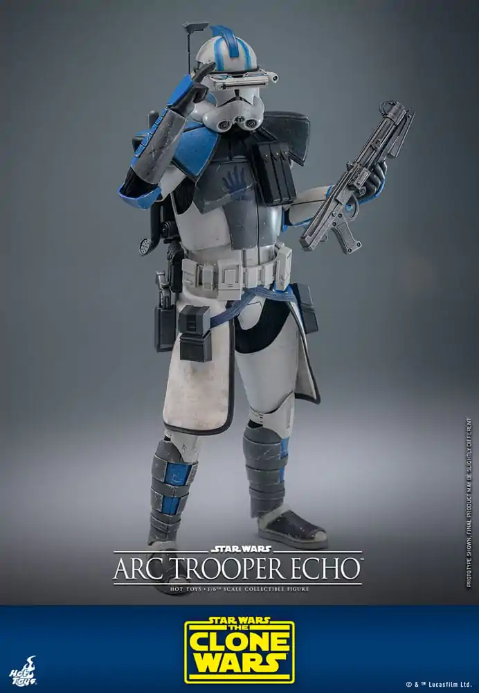 Star Wars: The Clone Wars Figurka Akcji 1/6 Arc Trooper Echo 30 cm zdjęcie produktu