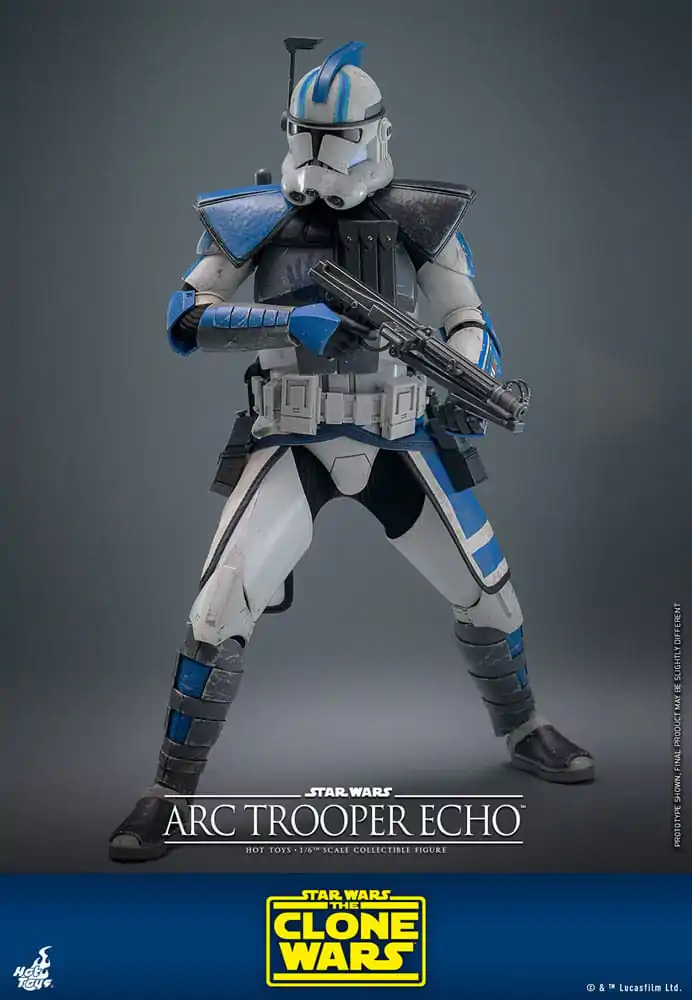 Star Wars: The Clone Wars Figurka Akcji 1/6 Arc Trooper Echo 30 cm zdjęcie produktu