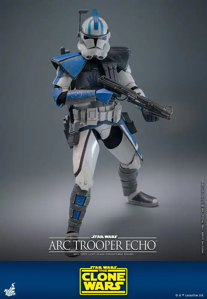 Star Wars: The Clone Wars Figurka Akcji 1/6 Arc Trooper Echo 30 cm zdjęcie produktu