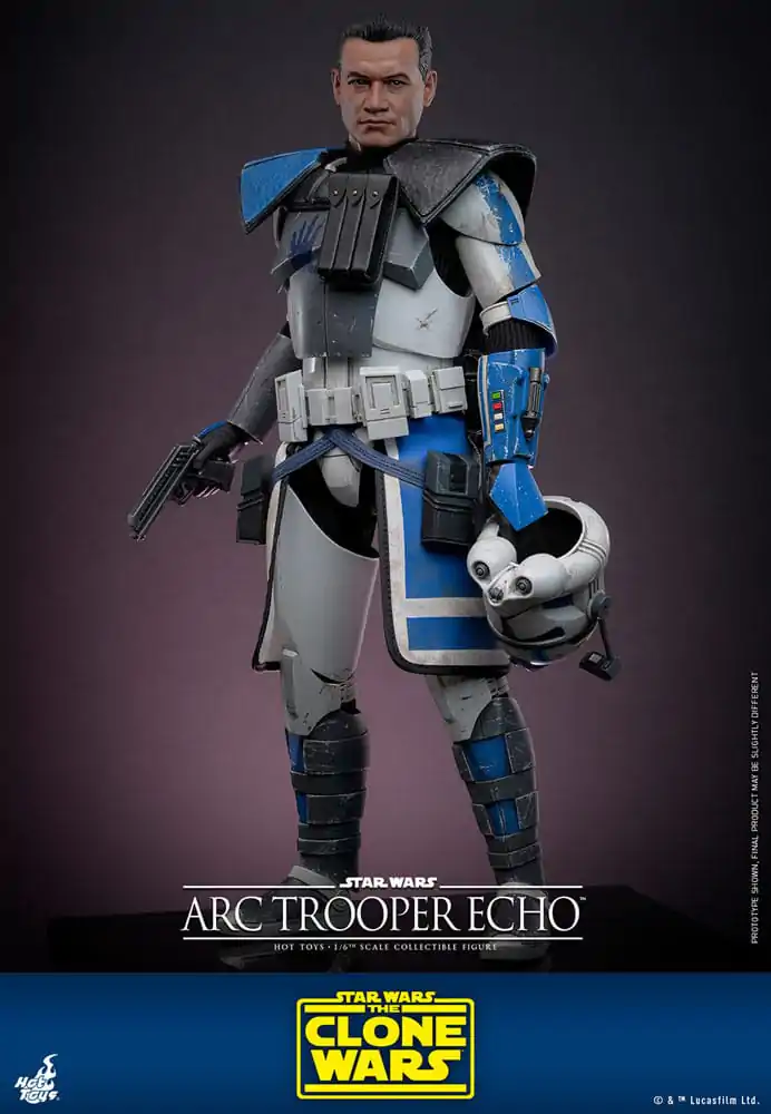 Star Wars: The Clone Wars Figurka Akcji 1/6 Arc Trooper Echo 30 cm zdjęcie produktu