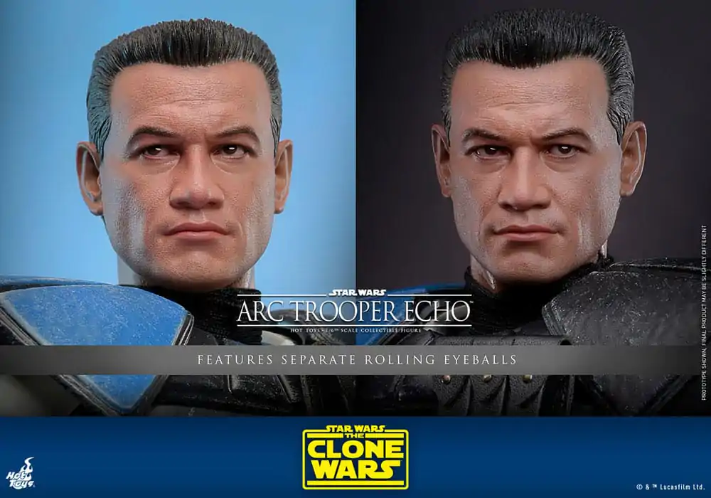 Star Wars: The Clone Wars Figurka Akcji 1/6 Arc Trooper Echo 30 cm zdjęcie produktu