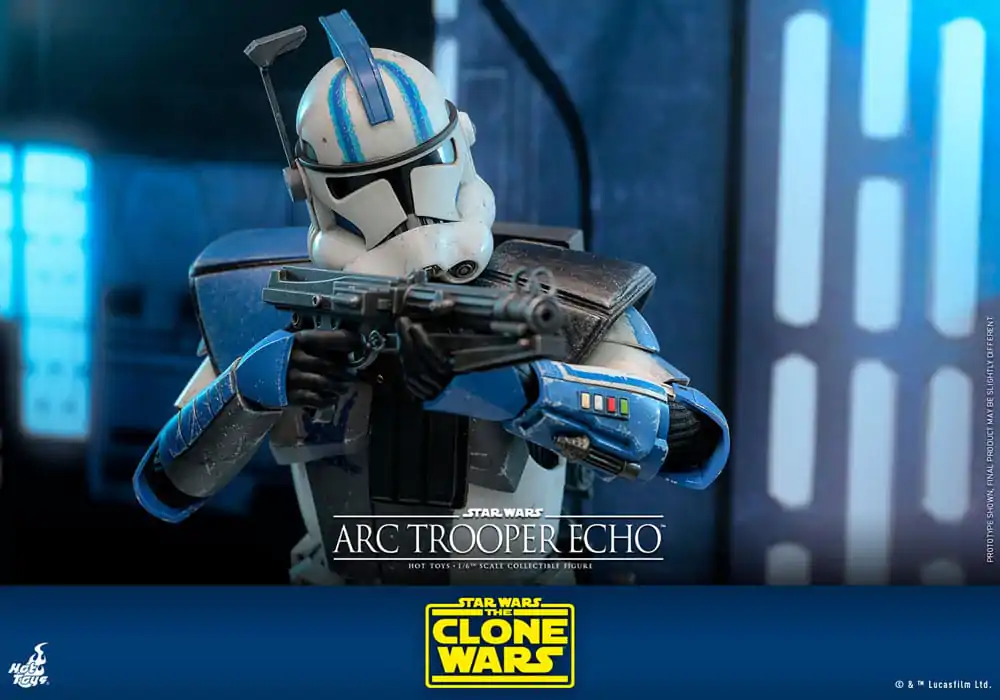 Star Wars: The Clone Wars Figurka Akcji 1/6 Arc Trooper Echo 30 cm zdjęcie produktu