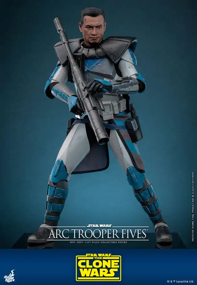 Star Wars: The Clone Wars Figurka Akcji 1/6 Arc Trooper Fives 30 cm zdjęcie produktu