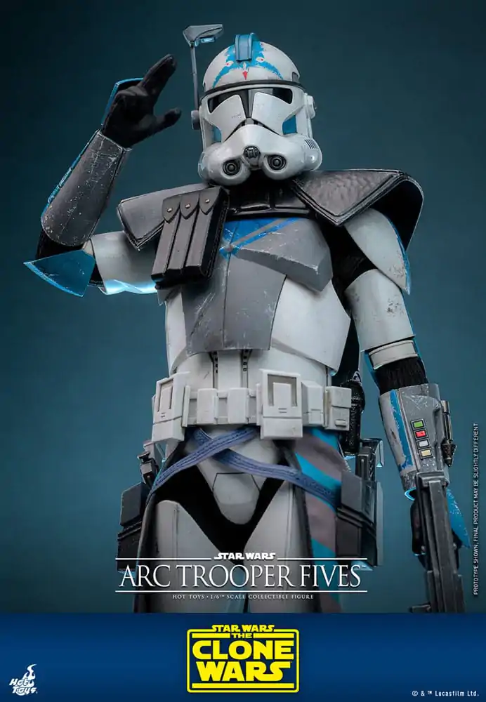 Star Wars: The Clone Wars Figurka Akcji 1/6 Arc Trooper Fives 30 cm zdjęcie produktu