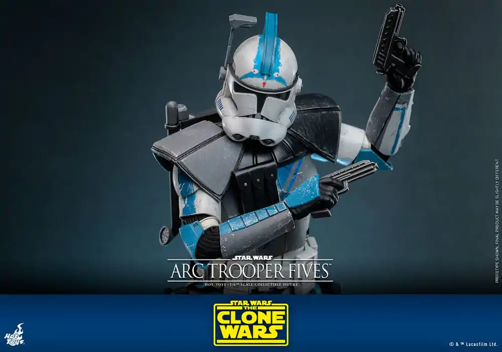 Star Wars: The Clone Wars Figurka Akcji 1/6 Arc Trooper Fives 30 cm zdjęcie produktu