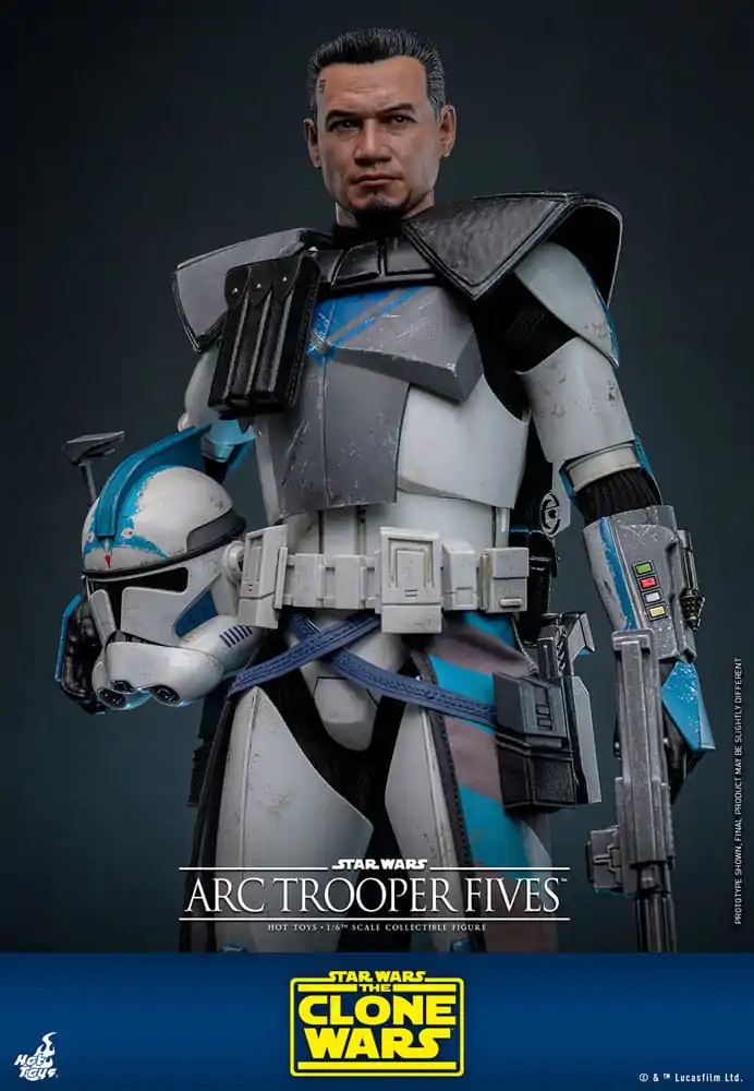 Star Wars: The Clone Wars Figurka Akcji 1/6 Arc Trooper Fives 30 cm zdjęcie produktu