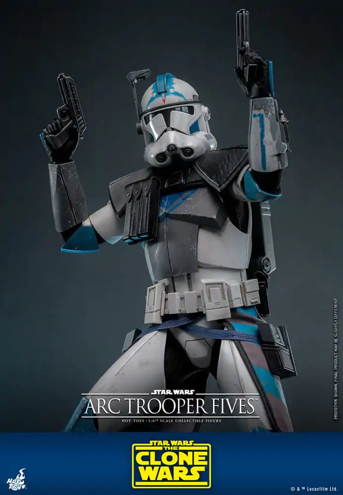 Star Wars: The Clone Wars Figurka Akcji 1/6 Arc Trooper Fives 30 cm zdjęcie produktu