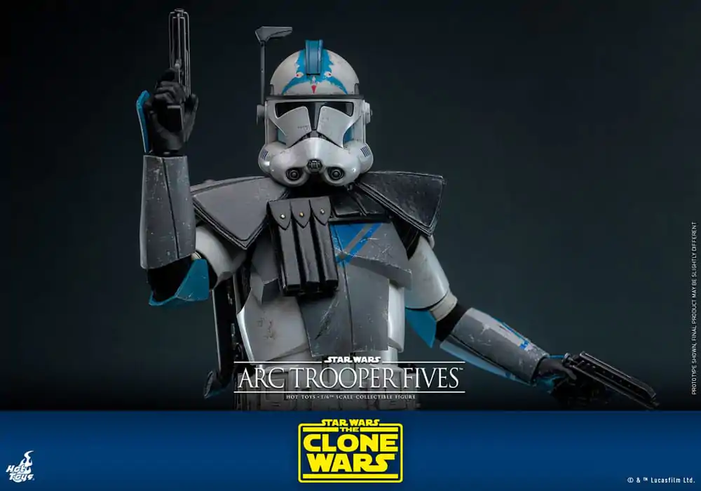 Star Wars: The Clone Wars Figurka Akcji 1/6 Arc Trooper Fives 30 cm zdjęcie produktu