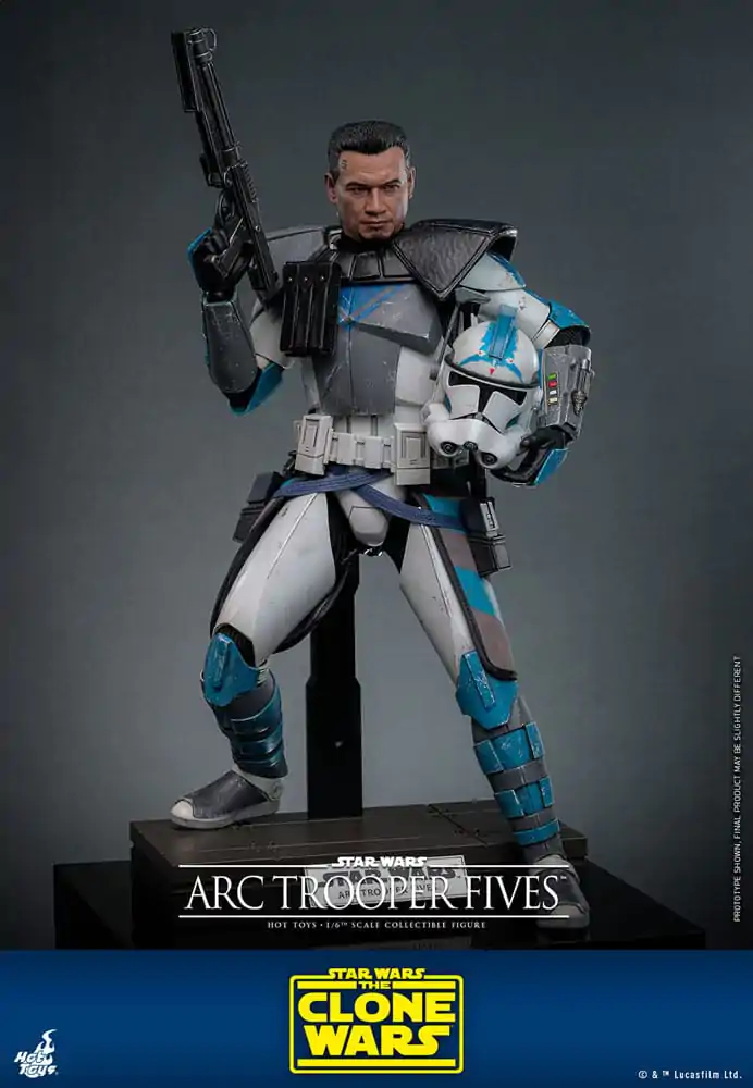 Star Wars: The Clone Wars Figurka Akcji 1/6 Arc Trooper Fives 30 cm zdjęcie produktu