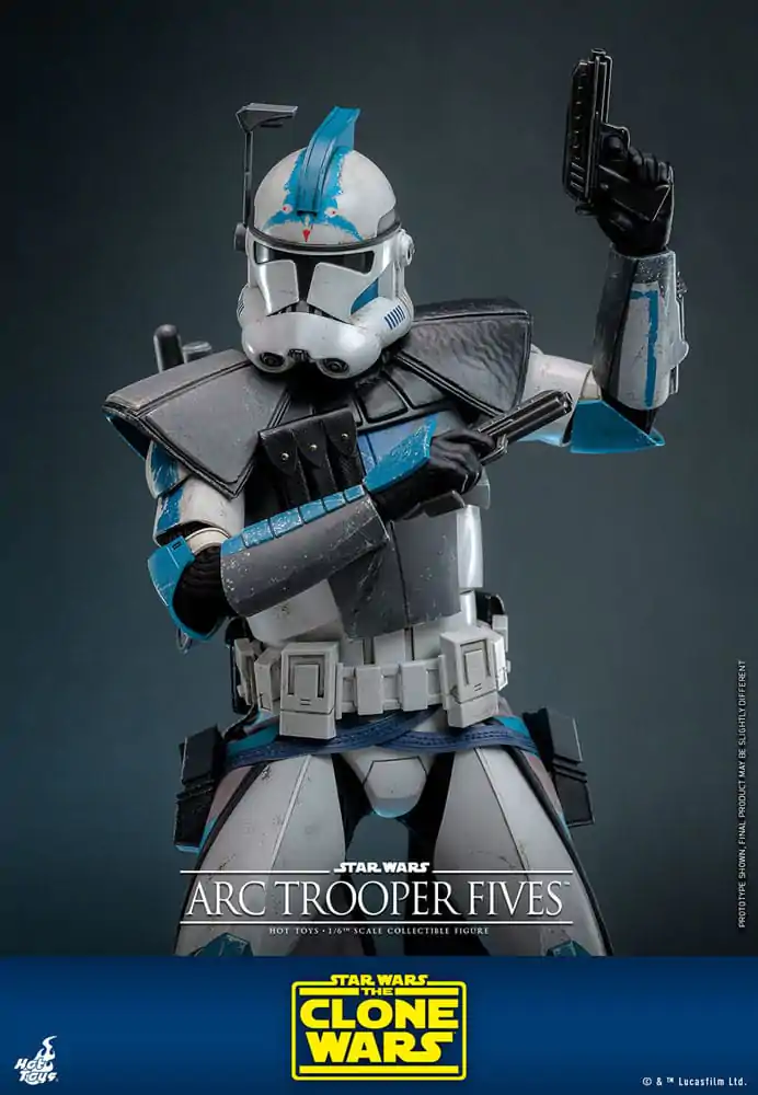 Star Wars: The Clone Wars Figurka Akcji 1/6 Arc Trooper Fives 30 cm zdjęcie produktu