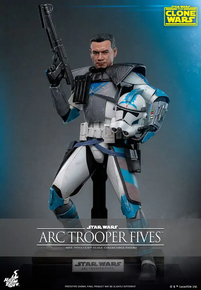 Star Wars: The Clone Wars Figurka Akcji 1/6 Arc Trooper Fives 30 cm zdjęcie produktu