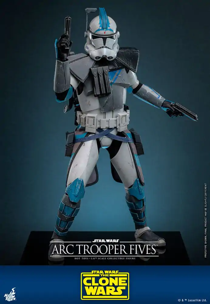 Star Wars: The Clone Wars Figurka Akcji 1/6 Arc Trooper Fives 30 cm zdjęcie produktu