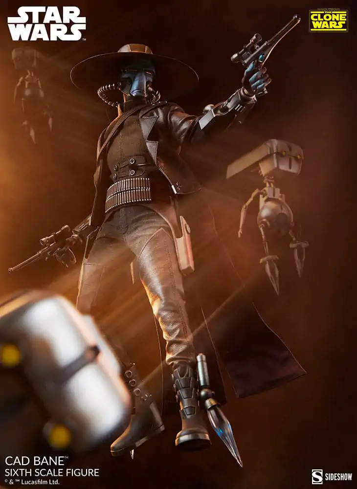 Star Wars: Wojny Klonów Figurka Akcji 1/6 Cad Bane 32 cm zdjęcie produktu