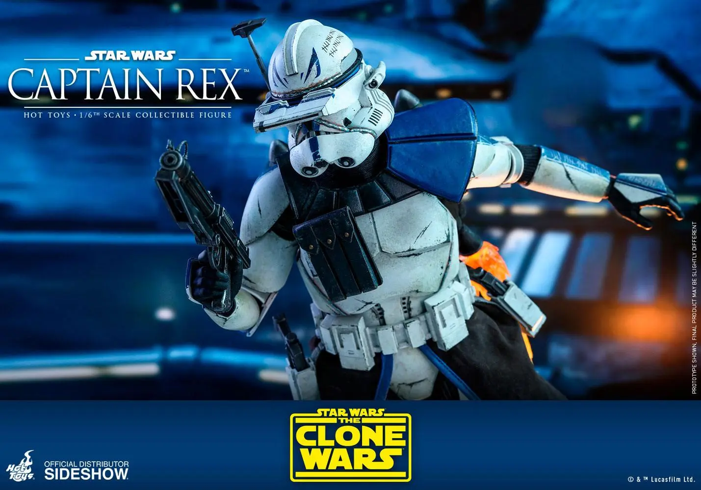 Star Wars The Clone Wars Figurka Akcji 1/6 Kapitan Rex 30 cm zdjęcie produktu