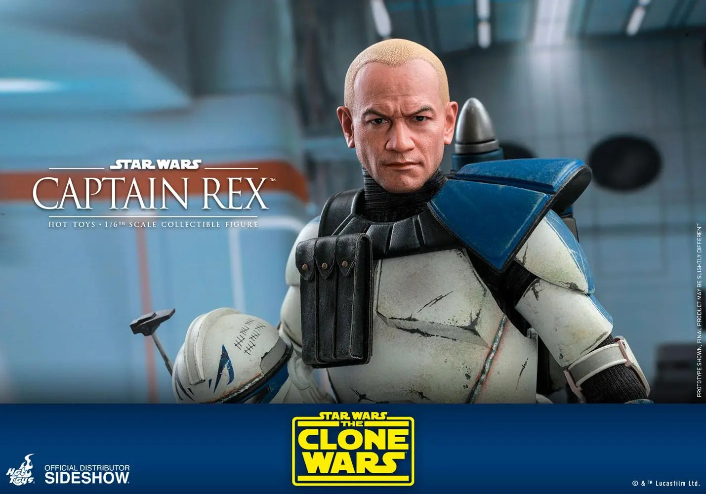 Star Wars The Clone Wars Figurka Akcji 1/6 Kapitan Rex 30 cm zdjęcie produktu