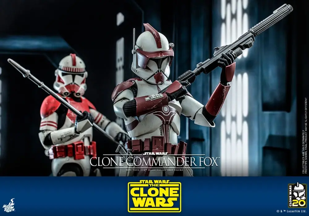 Star Wars: The Clone Wars Figurka Akcji 1/6 Clone Commander Fox 30 cm zdjęcie produktu