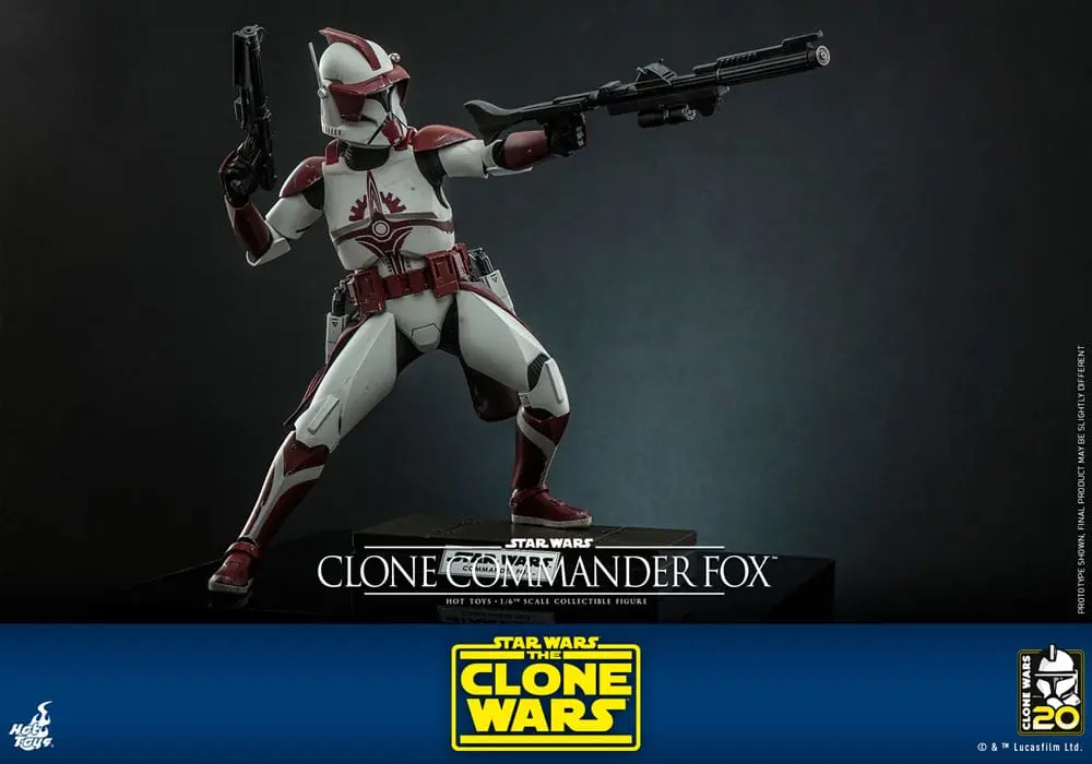 Star Wars: The Clone Wars Figurka Akcji 1/6 Clone Commander Fox 30 cm zdjęcie produktu