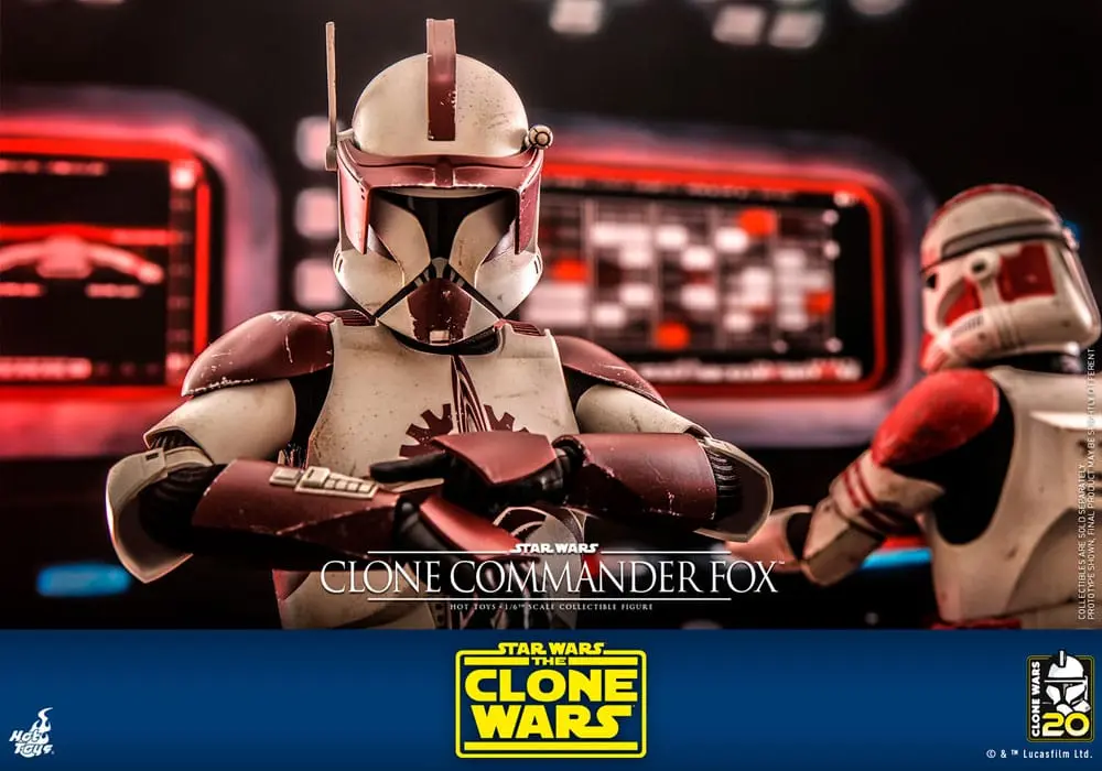 Star Wars: The Clone Wars Figurka Akcji 1/6 Clone Commander Fox 30 cm zdjęcie produktu