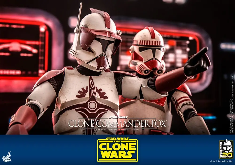 Star Wars: The Clone Wars Figurka Akcji 1/6 Clone Commander Fox 30 cm zdjęcie produktu