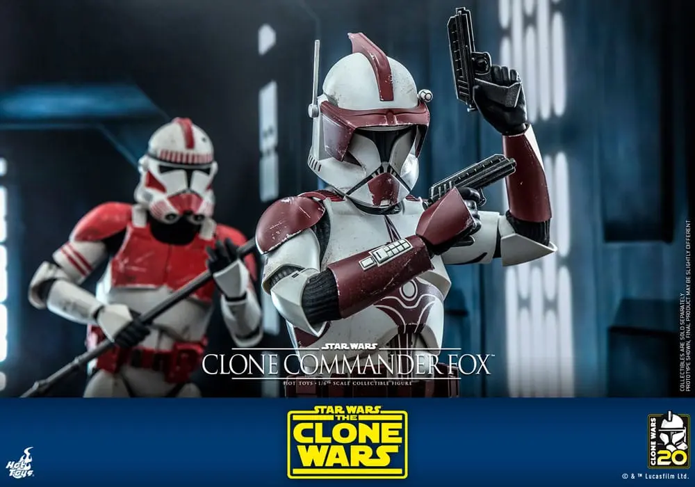 Star Wars: The Clone Wars Figurka Akcji 1/6 Clone Commander Fox 30 cm zdjęcie produktu