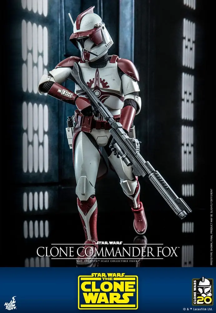 Star Wars: The Clone Wars Figurka Akcji 1/6 Clone Commander Fox 30 cm zdjęcie produktu