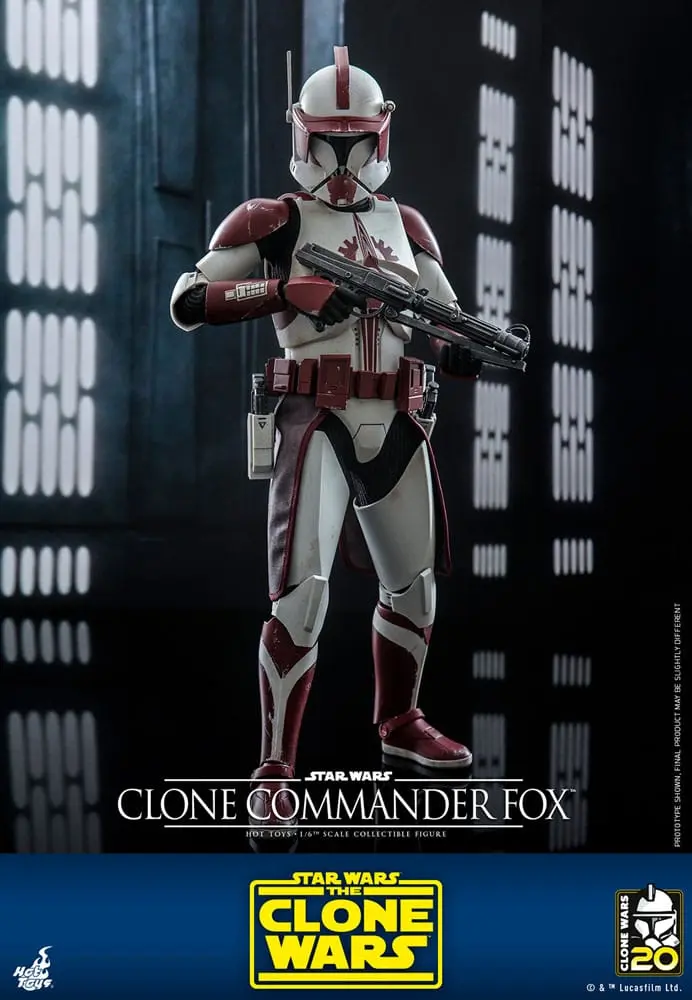 Star Wars: The Clone Wars Figurka Akcji 1/6 Clone Commander Fox 30 cm zdjęcie produktu