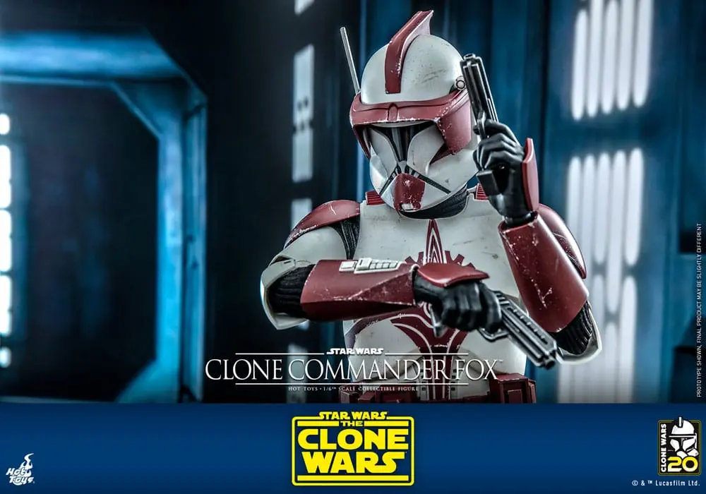 Star Wars: The Clone Wars Figurka Akcji 1/6 Clone Commander Fox 30 cm zdjęcie produktu
