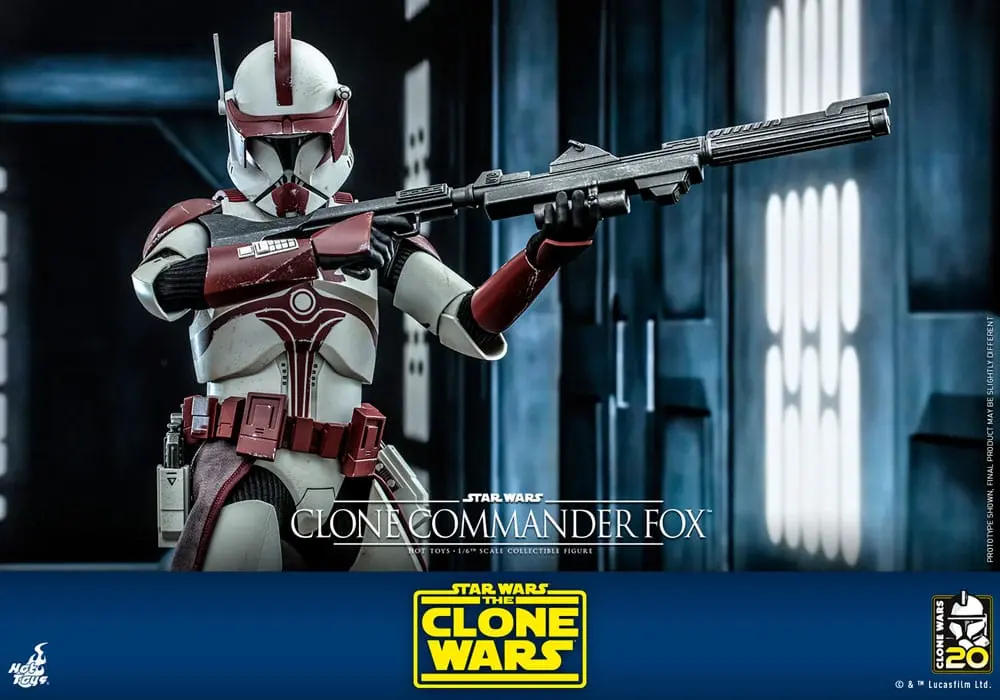 Star Wars: The Clone Wars Figurka Akcji 1/6 Clone Commander Fox 30 cm zdjęcie produktu