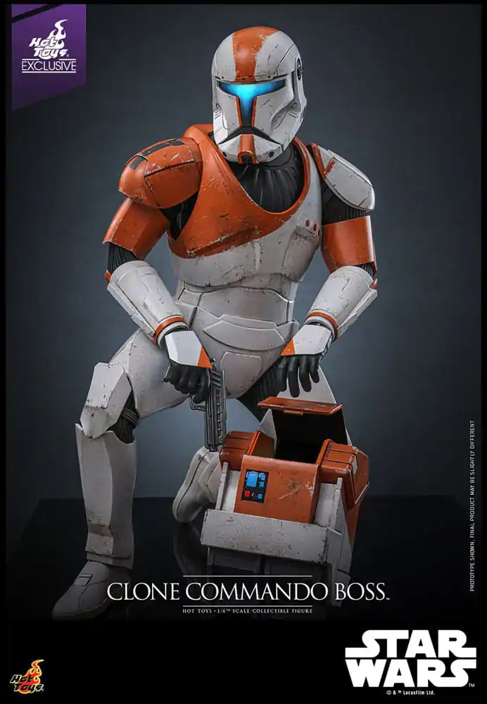 Star Wars: The Clone Wars Figurka Akcji 1/6 Clone Commando Boss Hot Toys Exclusive 30 cm zdjęcie produktu