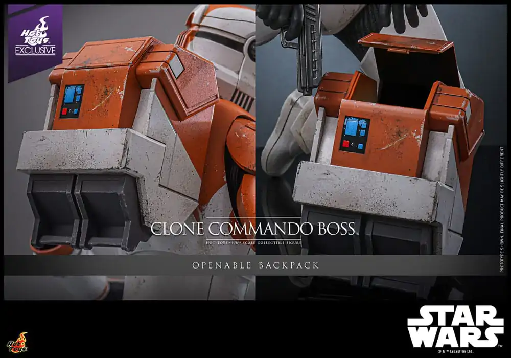 Star Wars: The Clone Wars Figurka Akcji 1/6 Clone Commando Boss Hot Toys Exclusive 30 cm zdjęcie produktu