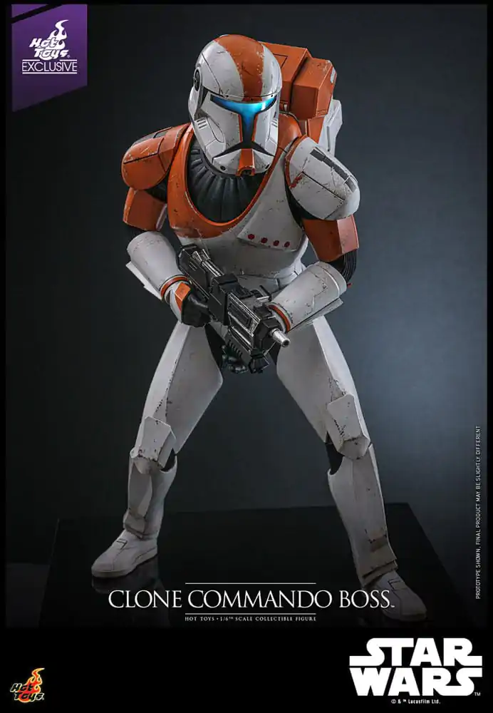 Star Wars: The Clone Wars Figurka Akcji 1/6 Clone Commando Boss Hot Toys Exclusive 30 cm zdjęcie produktu