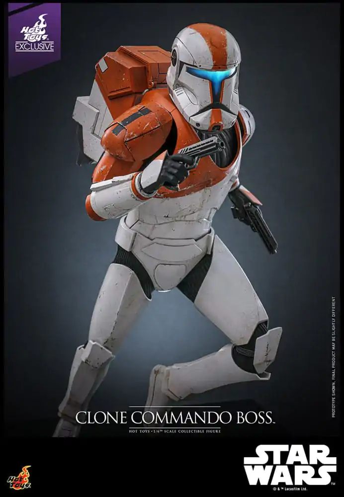 Star Wars: The Clone Wars Figurka Akcji 1/6 Clone Commando Boss Hot Toys Exclusive 30 cm zdjęcie produktu