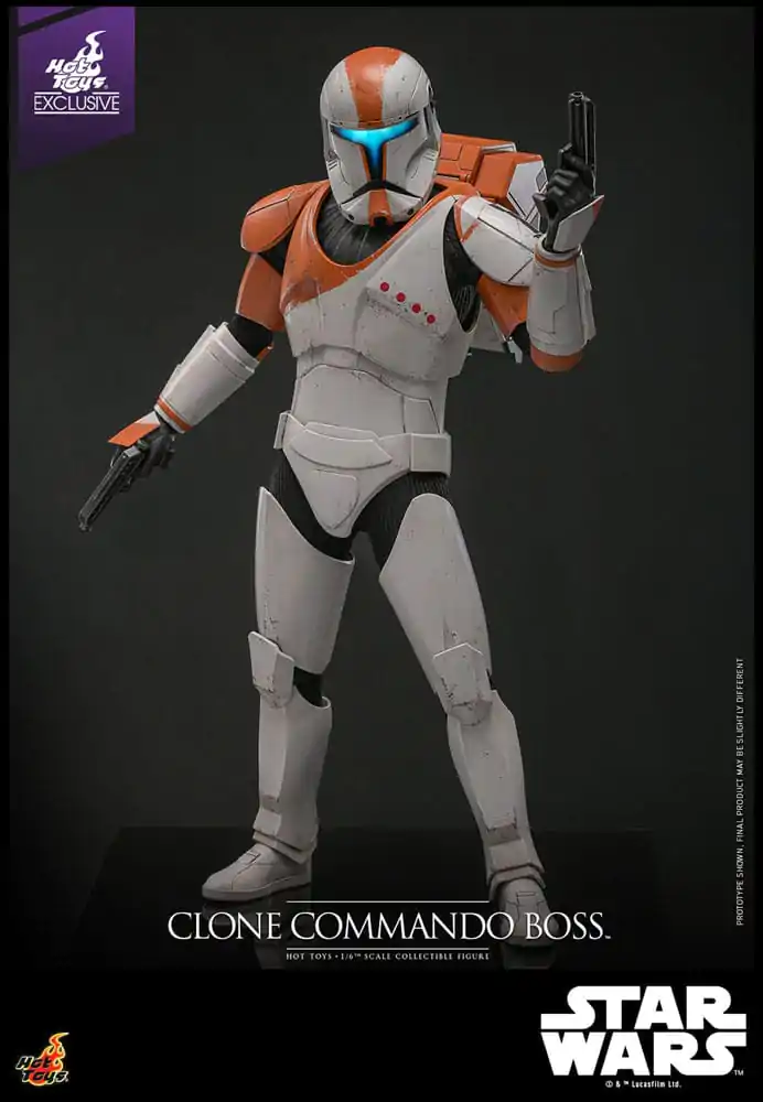 Star Wars: The Clone Wars Figurka Akcji 1/6 Clone Commando Boss Hot Toys Exclusive 30 cm zdjęcie produktu