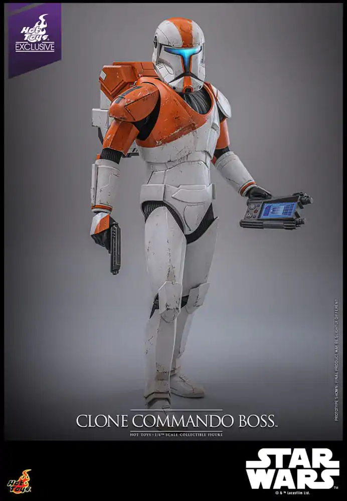 Star Wars: The Clone Wars Figurka Akcji 1/6 Clone Commando Boss Hot Toys Exclusive 30 cm zdjęcie produktu