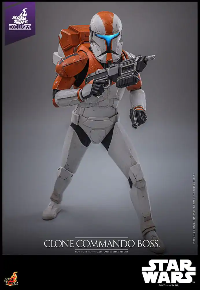 Star Wars: The Clone Wars Figurka Akcji 1/6 Clone Commando Boss Hot Toys Exclusive 30 cm zdjęcie produktu