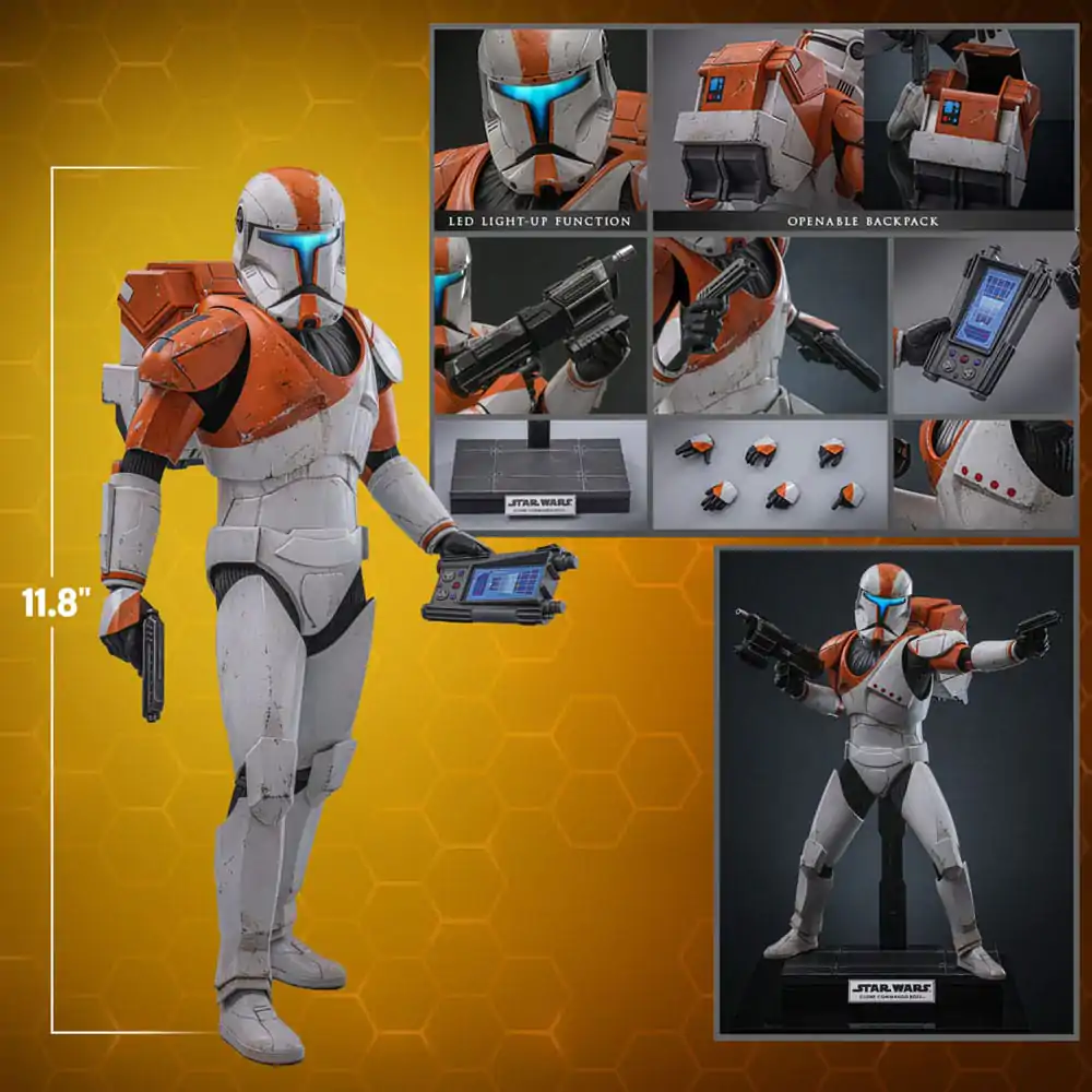 Star Wars: The Clone Wars Figurka Akcji 1/6 Clone Commando Boss Hot Toys Exclusive 30 cm zdjęcie produktu