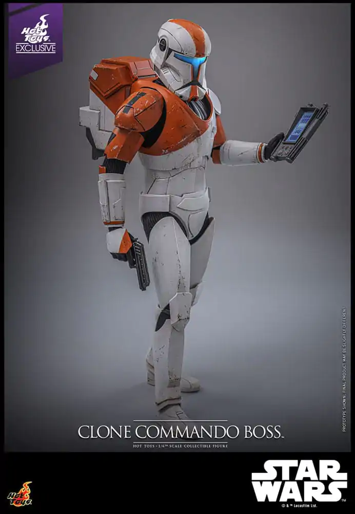 Star Wars: The Clone Wars Figurka Akcji 1/6 Clone Commando Boss Hot Toys Exclusive 30 cm zdjęcie produktu