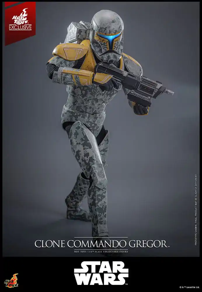 Star Wars: The Clone Wars Figurka Akcji 1/6 Clone Commando Gregor Hot Toys Exclusive 30 cm zdjęcie produktu