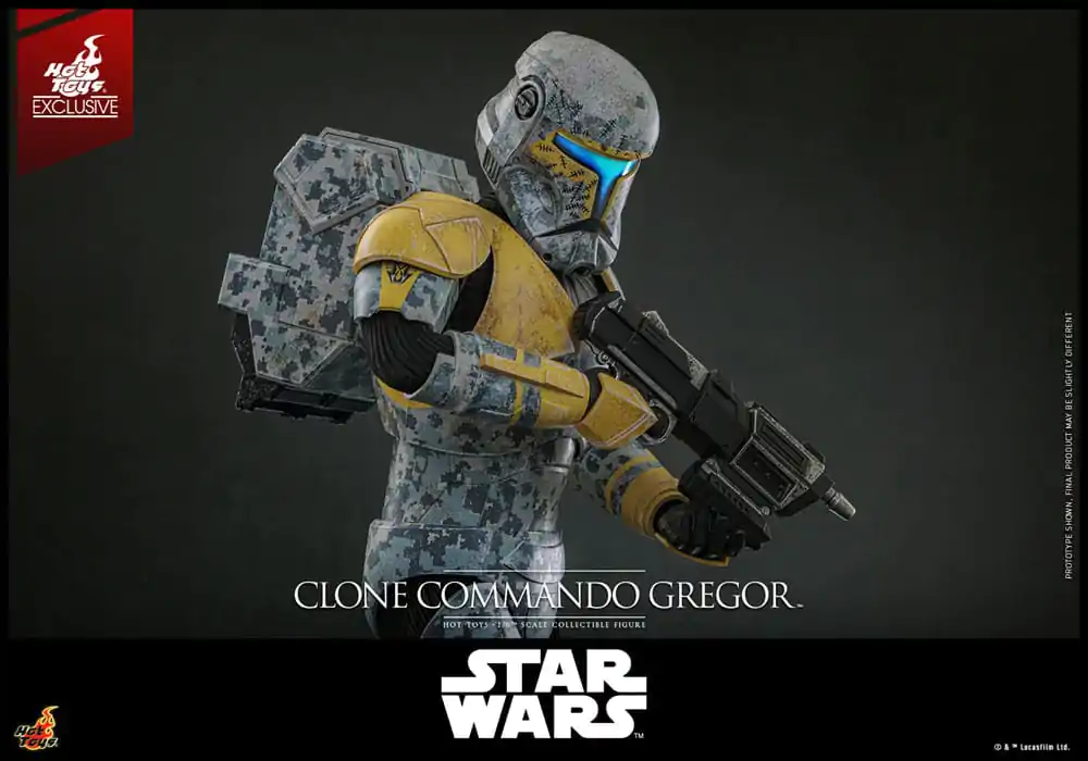 Star Wars: The Clone Wars Figurka Akcji 1/6 Clone Commando Gregor Hot Toys Exclusive 30 cm zdjęcie produktu