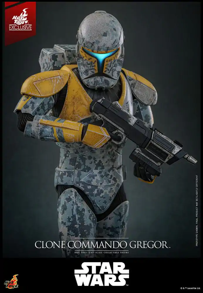 Star Wars: The Clone Wars Figurka Akcji 1/6 Clone Commando Gregor Hot Toys Exclusive 30 cm zdjęcie produktu