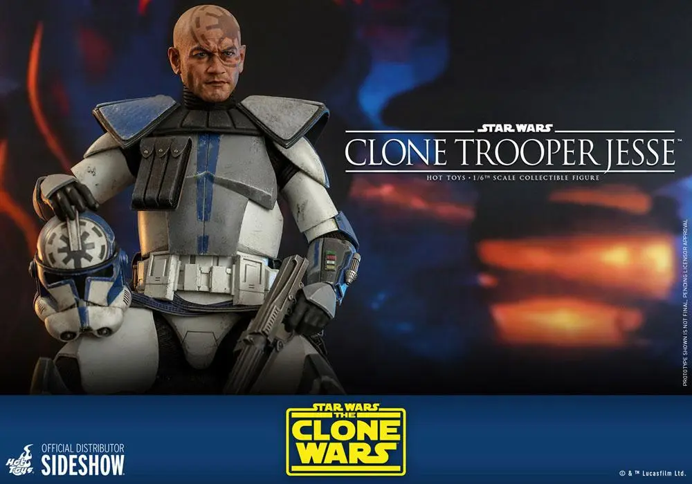 Star Wars The Clone Wars Figurka Akcji 1/6 Clone Trooper Jesse 30 cm zdjęcie produktu