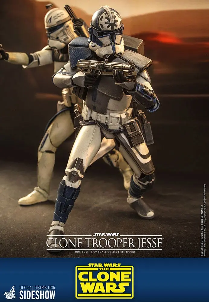 Star Wars The Clone Wars Figurka Akcji 1/6 Clone Trooper Jesse 30 cm zdjęcie produktu