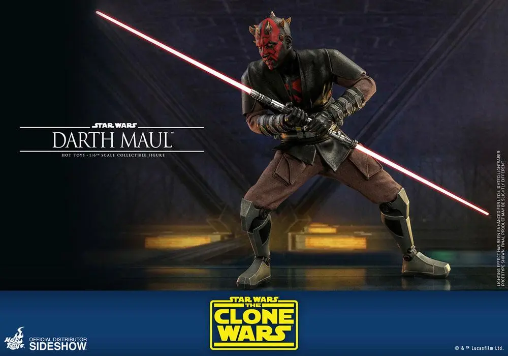 Star Wars: The Clone Wars Figurka Akcji 1/6 Darth Maul 29 cm zdjęcie produktu