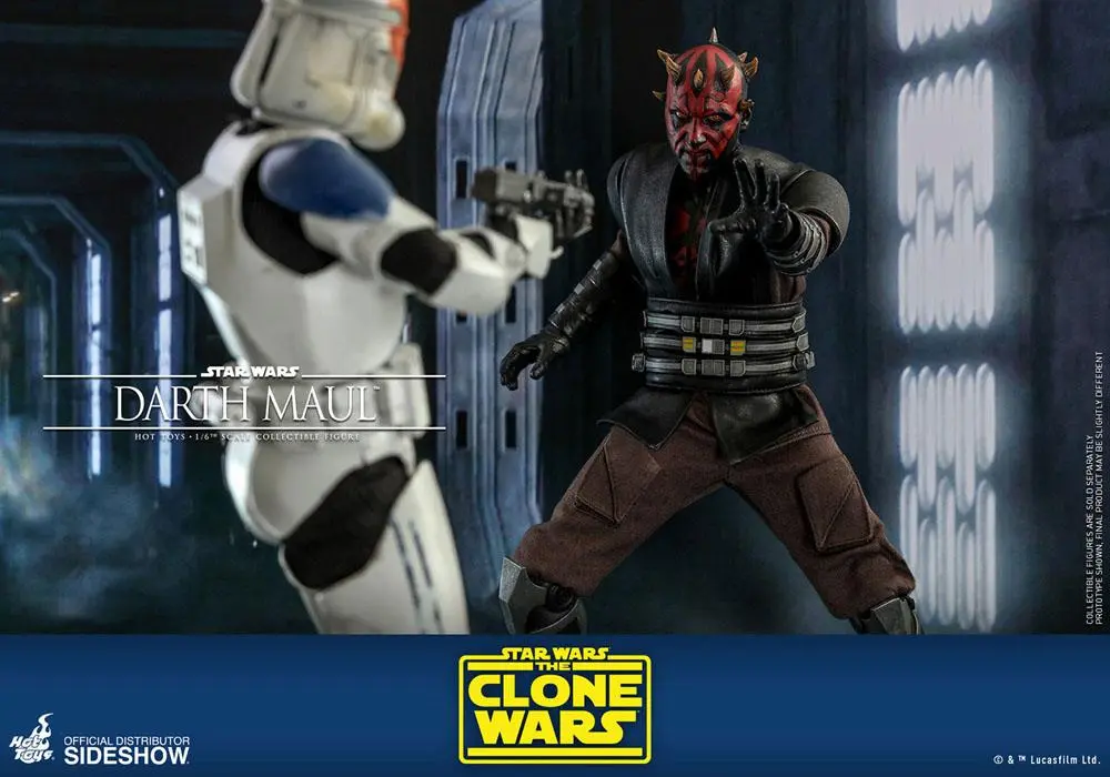 Star Wars: The Clone Wars Figurka Akcji 1/6 Darth Maul 29 cm zdjęcie produktu