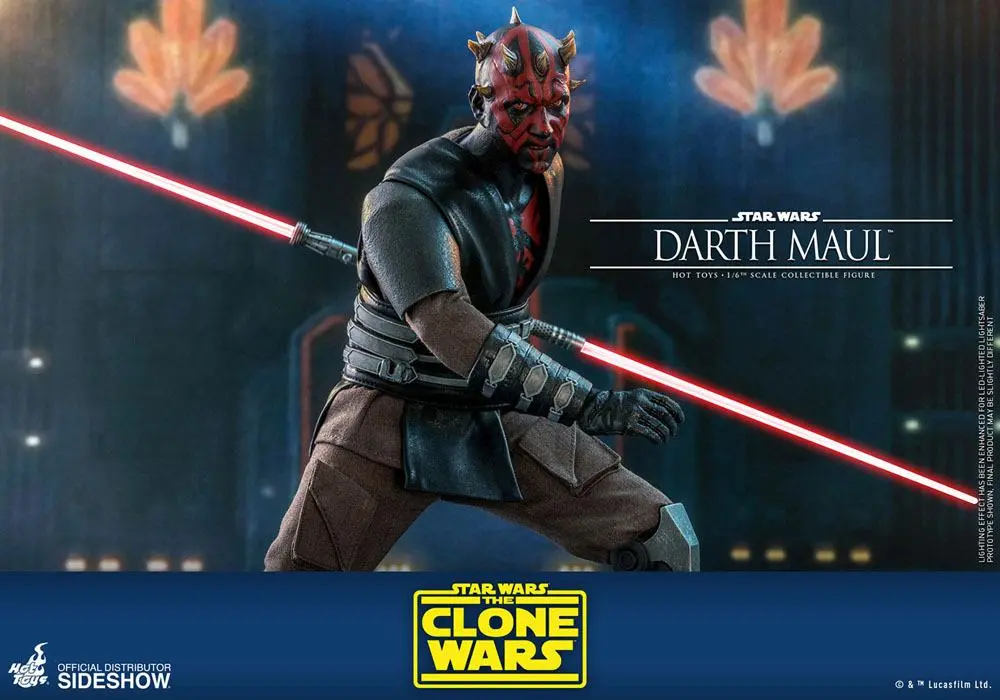 Star Wars: The Clone Wars Figurka Akcji 1/6 Darth Maul 29 cm zdjęcie produktu