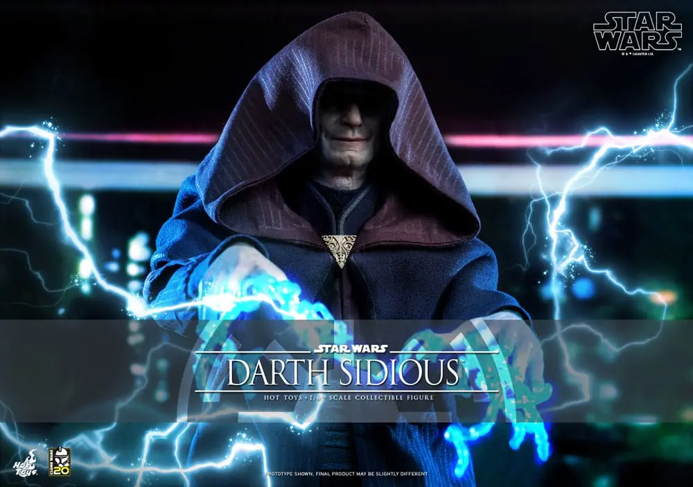 Star Wars: The Clone Wars Figurka Akcji 1/6 Darth Sidious 29 cm zdjęcie produktu