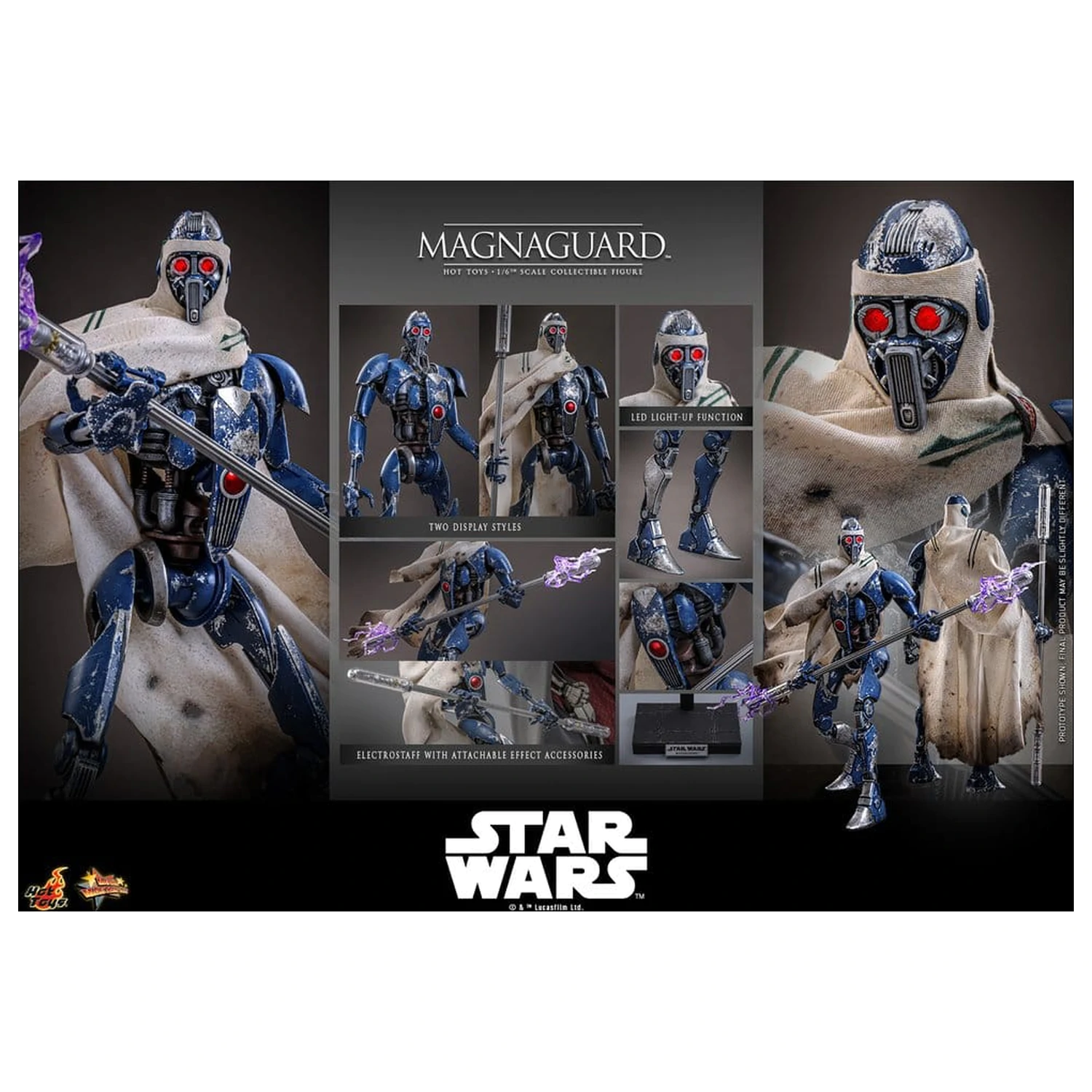 Star Wars: The Clone Wars figurka akcji 1/6 MagnaGuard 34 cm zdjęcie produktu